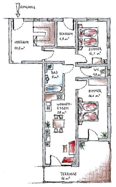"Schoen-Urlauben" Grobming Chambre photo